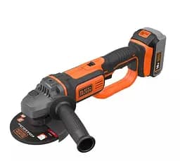 Шлифмашина угловая - болгарка аккумуляторная Black&Decker с АКБ и ЗУ BCG720M1