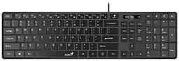 Комплект (клавіатура + миша) Genius C-126 SlimStar USB Black Ukr (31330007407) - мініатюра 2