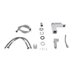 Змішувач з гігієнічною лійкою Qtap Gemini QTGEM272CRW45691 Chrome/White, Білий - мініатюра 6
