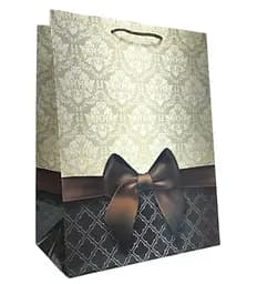 Подарунковий пакет, 150 г/м², Класичний, 25x38x8 см, 6 шт. в упаковці