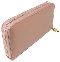 Кожаный женский кошелек пудровый Firenze 19.5х10х2.5 см acs0032212
