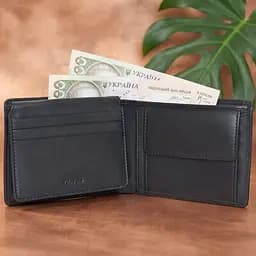 Чоловіче портмоне Tony Perotti з натуральної шкіри Cortina 5051 nero (90115) Чорне - мініатюра 5