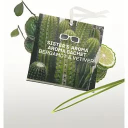 Ароматичне саше Sister’s Aroma Bergamot & Vetiver - мініатюра 2
