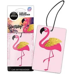 Ароматизатор Aroma Car Cellulose ANIMALS Flamingo Gatsby