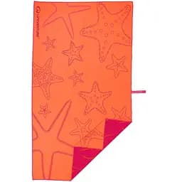Рушник Lifeventure Soft Fibre Print Giant Оранжевый