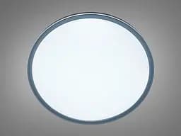 Світильник стельовий LED Diasha WF-71GREY WF-71GR, 72W, сірий, сучасний стиль для вітальні, кухні, коридору, дитячої, кафе