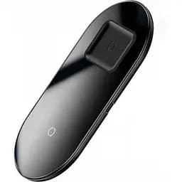 Беспроводное зарядное устройство для Baseus Simple 2 in 1 18 W для телефона и наушников (WXJK-01)