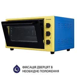 Духовка Minola FOET 4815 UA жовто-блакитна - мініатюра 7