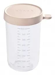 Контейнер стеклянный для хранения Beaba Babycook, 400 мл, розовый (912693)