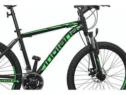 Велосипед чоловічий Indiana X-Pulser 2.6 M15 26" Black/Green - мініатюра 2