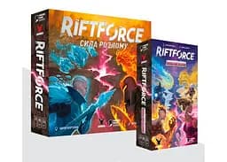 Настольная игра Geekach Games Riftforce. Битва стихий с дополнением За гранью (укр.) (GKCH069RF+1)