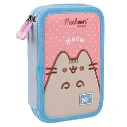 Школьный пенал твердый двойной Yes Pusheen HP-01
