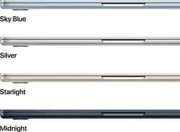 Ноутбук Apple 15.3 MacBook Air / M5/16GB/1TB/UMA/MacOS/Silver (MDVA4UA/A) - мініатюра 8
