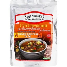 Суп быстрого приготовления Ходорівський М'ясокомбінат гречневий со свининой 500 г (923788)