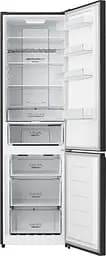 Холодильник Gorenje з нижньою морозильною камерою, 200х60х60см, 2 двері, 238(98)л, А+, NF+, Зона св-ті, Зовн. Дисп, Чорний - мініатюра 3
