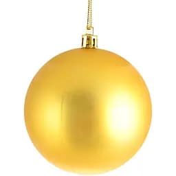 Куля Yes! Fun 8 см золотий матовий (972591)