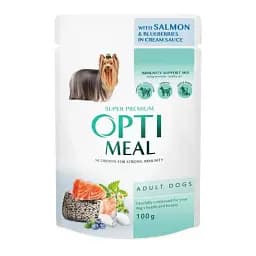 Набір: вологий корм для собак Optimeal Complete Canned Pet Food Adult 3+1 pouch 400 г - мініатюра 4