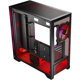 Корпус Modecom VOLCANO EXPANSE S ARGB 4x140 мм fans MIDI USB 3.0x2+TYPE-C BLACK без БЖ ATX (AT-EXPANSE-SG-10-000000) - мініатюра 10