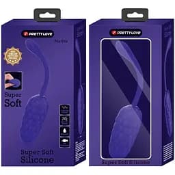 Виброяйцо Pretty Love Marina 19.7 см фиолетовый