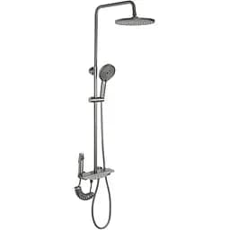 Душова система Rea Savio Led tytan графіт із термостатом REA-P8412, Графіт