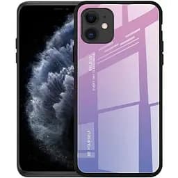Чехол бампер Primolux Gradient Glass для Apple iPhone 11 Pink