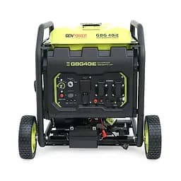 Генератор інверторний БЕНЗИНОВИЙ GENPOWER GBG 40IE 3.2kW (4kVA), однофазний, 230V, 50Hz, DC12V. об'єм 10.0л. витрата 0,374 Lt/kWtt, стартер (без АКБ), 530 * 440 * 540mm.31kg. - мініатюра 2