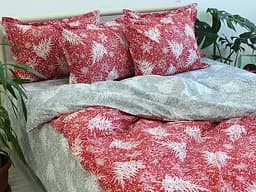 Комплект постільної білизни TAG Tekstil з компаньйоном 2-спальний 000224292 (R-T9263) - мініатюра 2