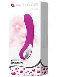 Вібратор PRETTY LOVE ALSTON, USB, 12 функцій PRETTY LOVE BI-014412 98486