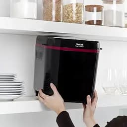 Tefal Хлібопічка PainPlaisir 650Вт, програм-1, макс.ваго -1кг, форма-прямокутник, пластик, чорний - мініатюра 2