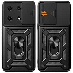 Чохол Ummi Camshield Serge Ring для Xiaomi 13 Pro Чорний / Black - мініатюра 2