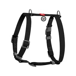 Шлея для собак водостійка анатомічна Н-подібна Waudog Waterproof з QR-паспортом пластикова пряжка-фастекс S Ш 15 мм А 28-42