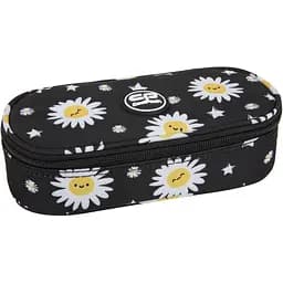 Пенал на блискавці CoolPack Campus Daisy Black 23x9x5 см (F062817)