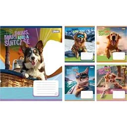 Зошит учнівський "Travelers" 1B 768141 18 аркушів Різнокольоровий 1 шт. в асортименті