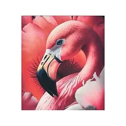 Алмазна мозаїка Strateg Рожевий витвір природи 40х50 см