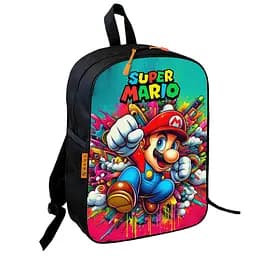 Рюкзак школьный детский Супер Марио «Super Mario» 36х27 см для мальчика (01064)