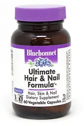 Вітаміни та мінерали Bluebonnet Nutrition Ultimate Hair and Nail Formula, 60 вегакапсул