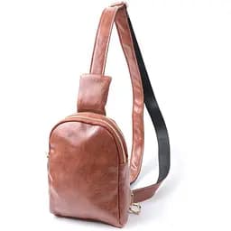 Женская компактная сумка Vintage через плечо на два отделения из экокожи 13х18х4 см sum0026974