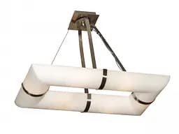 Люстра підвісна Brille для вітальні E14 25W GY (AL-304S/6)