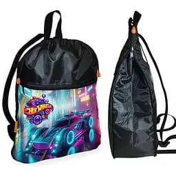 Рюкзак-мешок для школы Хот Вилс "Hot Wheels" детская сумка для обуви и спортивной одежды (01494)