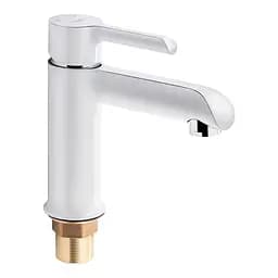 Змішувач для раковини Qtap Grand WCR 001F, Білий