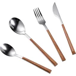 Набор столовых приборов Bergner Naturally 24 предмета (BG-45120-MM)