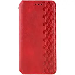 Чохол-книжка GETMAN Cubic Cover Case для Oppo A78 4G Red [95317]