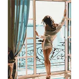 Картина по номерам Brushme Соблазнительное утро 40x50 см