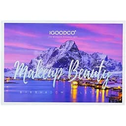 Дитяча палетка тіней для повік Igoodco LK3750, 40 кольорів, з аплікатором