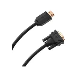 Кабель мультимедійний HDMI to DVI 3.0m 24M 4K60HZ HP (DHC-HD05-03M) - мініатюра 2