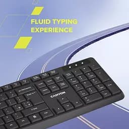 Клавіатура Canyon KB-W01 Wireless Black (CNE-CKEYW01) - мініатюра 6