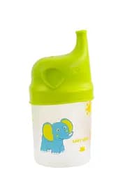 Стакан-поильник Baby Team, с силиконовой насадкой, 6+ мес., 200 мл, салатовый (5008)