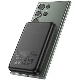 Портативний ЗП Power Bank Hoco J141 Grace PD20W з БЗП 10000 mAh Black - мініатюра 2