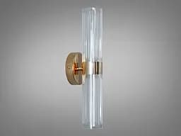Бра настінне LED Diasha Q2/2GD, 12W, 660 лм, 34 см, золоте, акриловий плафон, сучасний стиль для дому - мініатюра 4