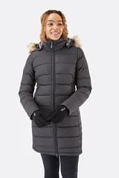 Пуховик женский Rab Deep Cover Parka QDB-33 14 Черный
